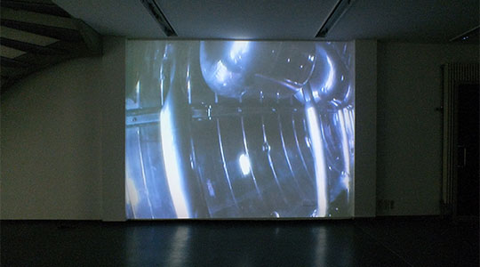 Ausstellung Translation-Suggestion - Thomas Ler: Reinraum II, Video; Kunsthaus Viernheim